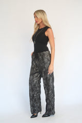 מכנסי מונה גומי