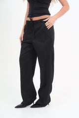 מכנסי שחור שרוך